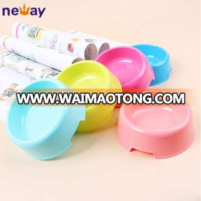 Hot Sale Food Grade Small Round Shape Plastic Pet Feeding Bowl